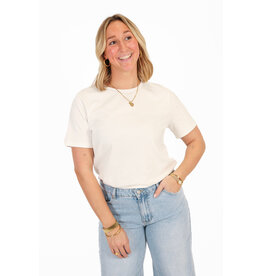 21Jewelz Effen basic t-shirt - wit