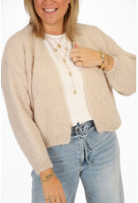 21Jewelz Gebreid vest - beige