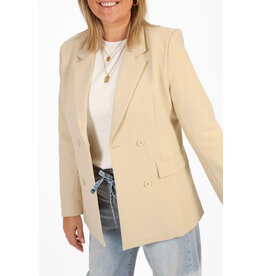 21Jewelz Double breasted blazer - beige