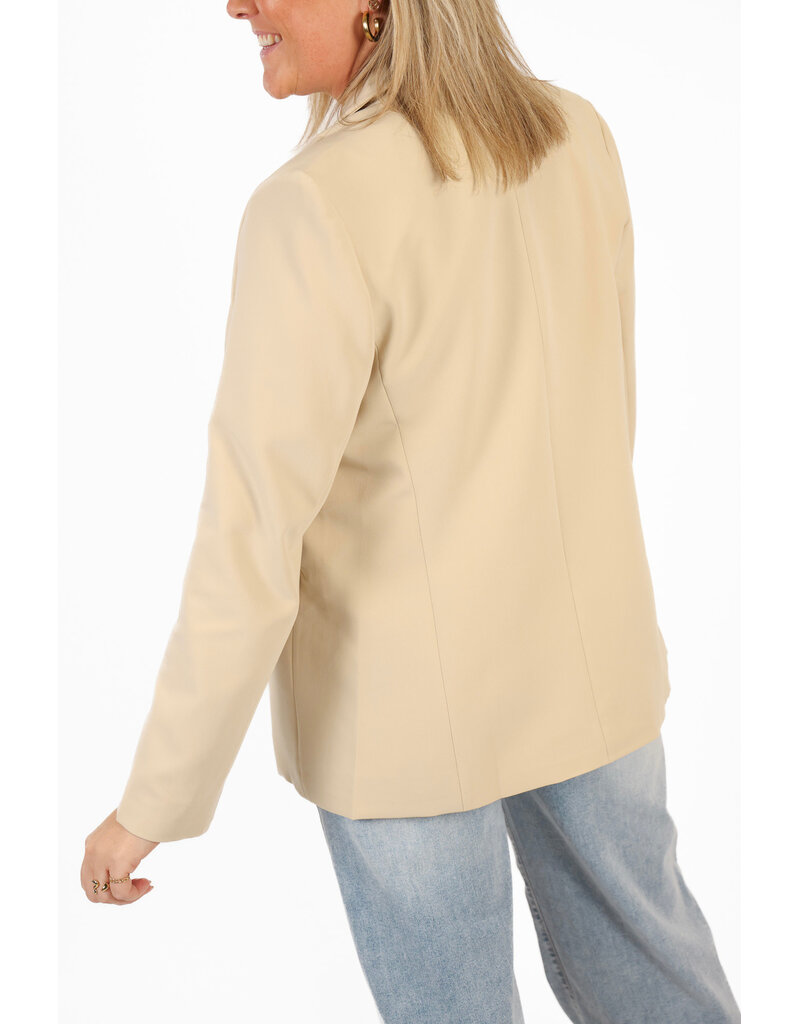 21Jewelz Double breasted blazer - beige
