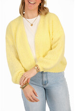 21Jewelz Gebreid vest - geel