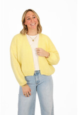 21Jewelz Gebreid vest - geel