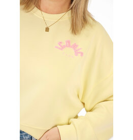 21Jewelz Iconic sweater - geel/roze