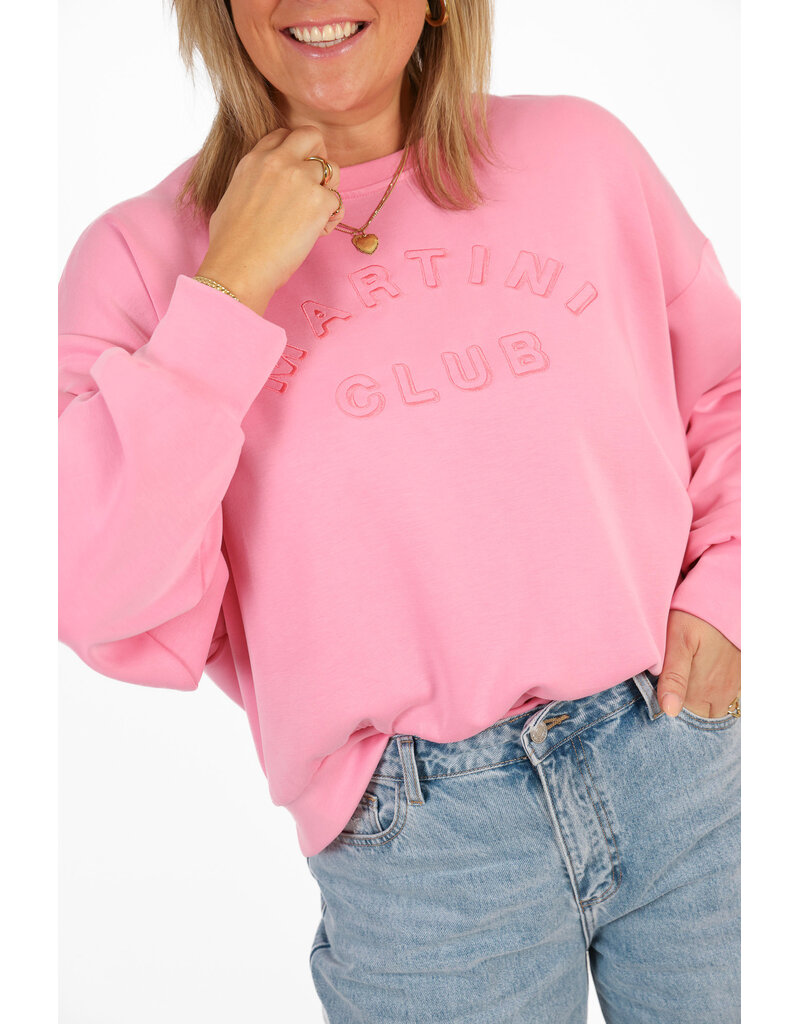 21Jewelz Martini club sweater - roze