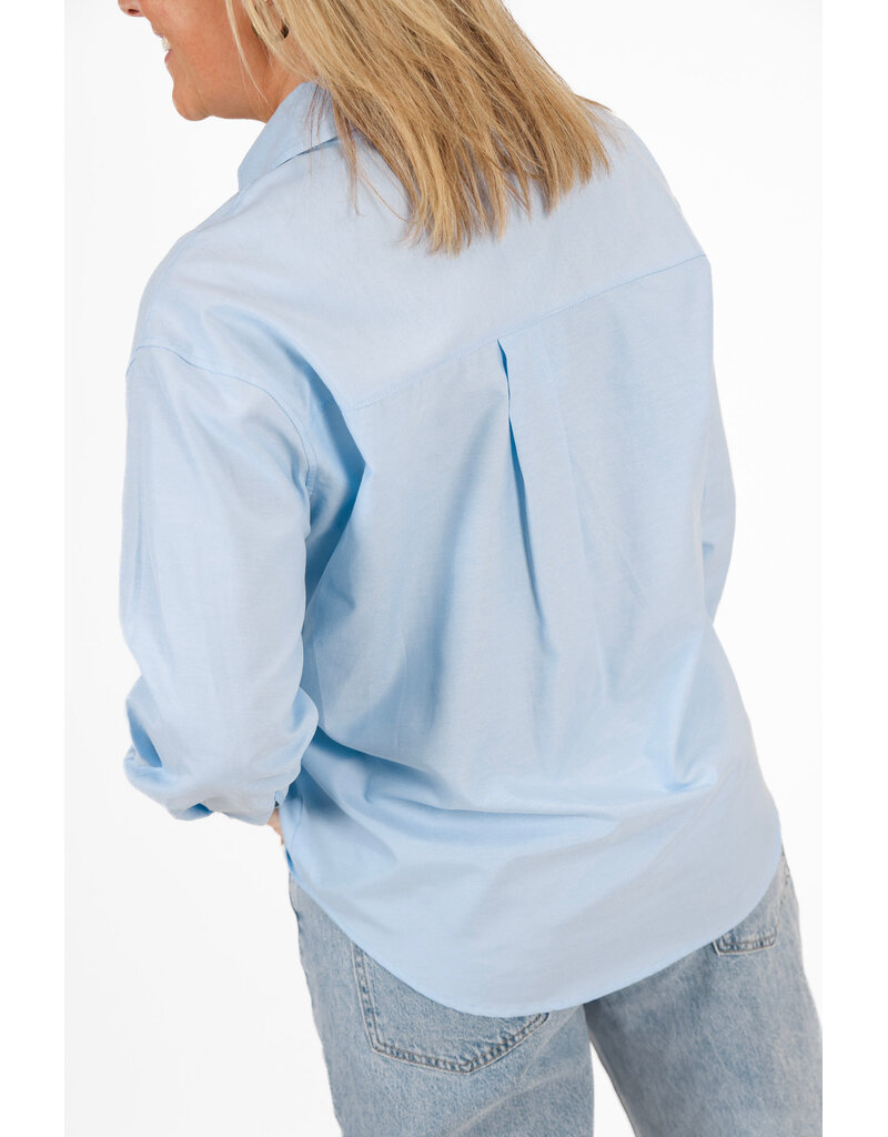 21Jewelz Effen basic blouse - blauw