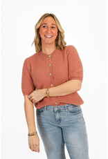 21Jewelz Vest met korte mouwen - oudroze