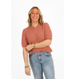 21Jewelz Vest met korte mouwen - oudroze