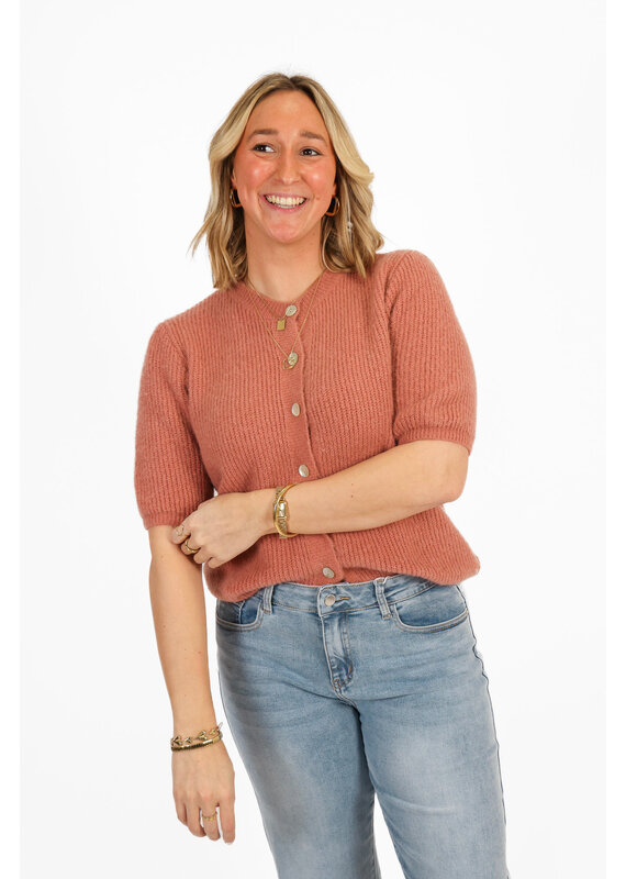 21Jewelz Vest met korte mouwen - oudroze