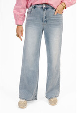 21Jewelz Basic wide leg jeans - lichtblauw