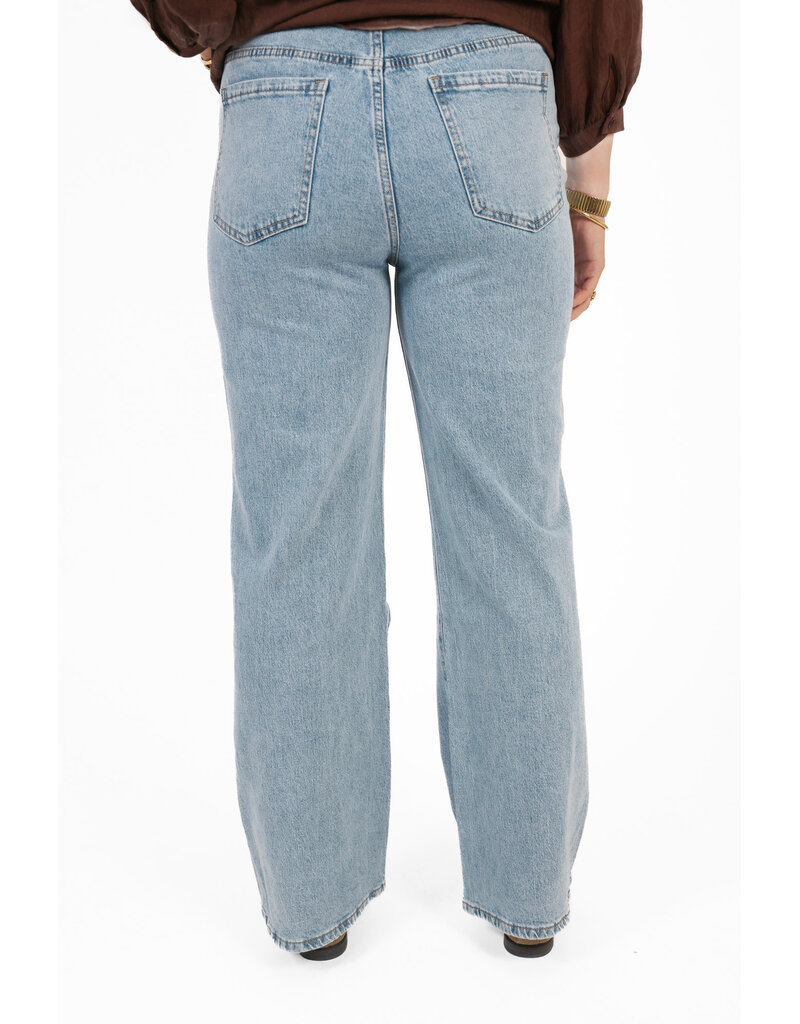 21Jewelz Wide fit jeans - lichtblauw