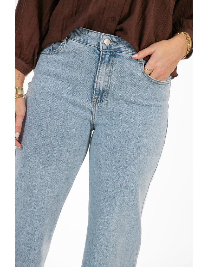 21Jewelz Wide fit jeans - lichtblauw