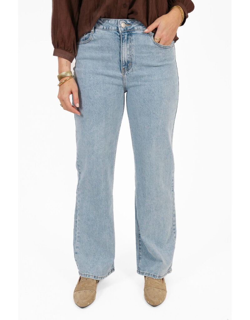 21Jewelz Wide fit jeans - lichtblauw