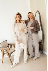 21Jewelz Gebreid vest - taupe