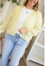 21Jewelz Gebreid vest - geel