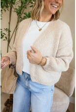 21Jewelz Gebreid vest - beige