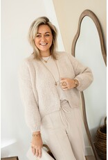 21Jewelz Gebreid vest - beige