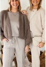 21Jewelz Casual straight leg jogger - taupe