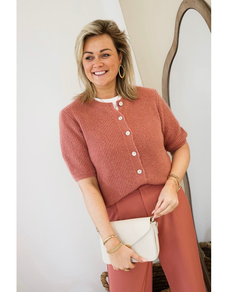 21Jewelz Vest met korte mouwen - oudroze