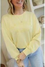 21Jewelz Martini club sweater - geel