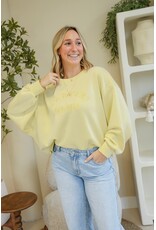 21Jewelz Martini club sweater - geel