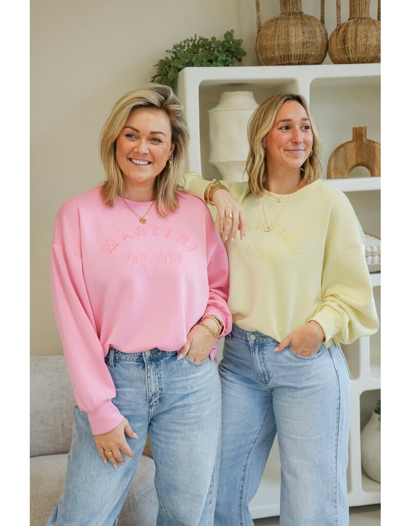 21Jewelz Martini club sweater - geel