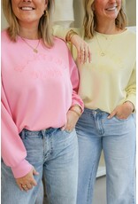 21Jewelz Martini club sweater - geel