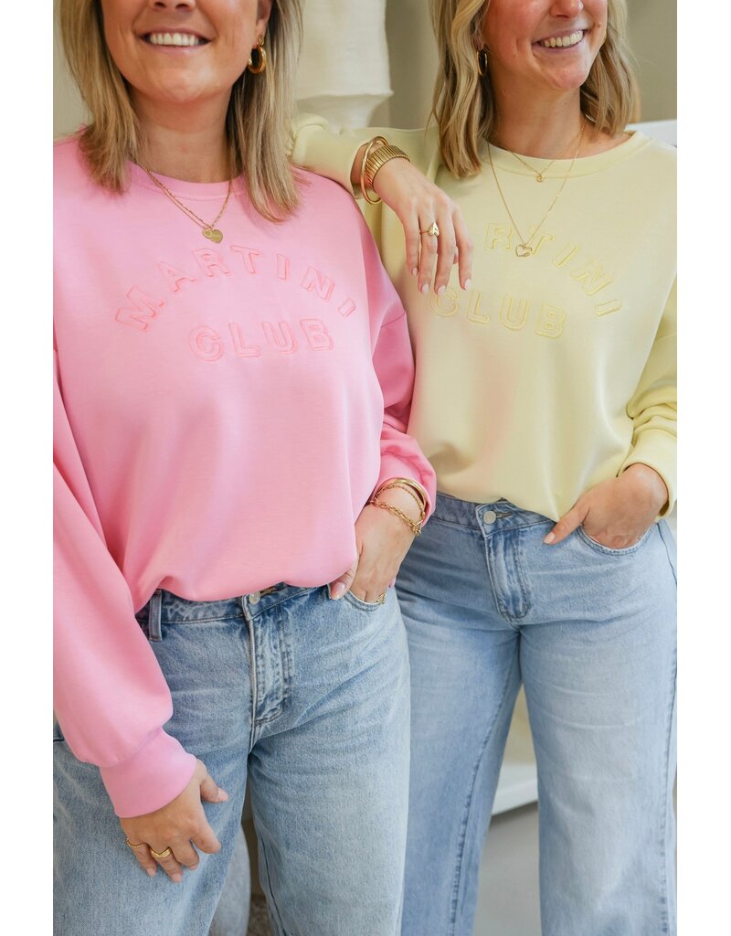 21Jewelz Martini club sweater - geel