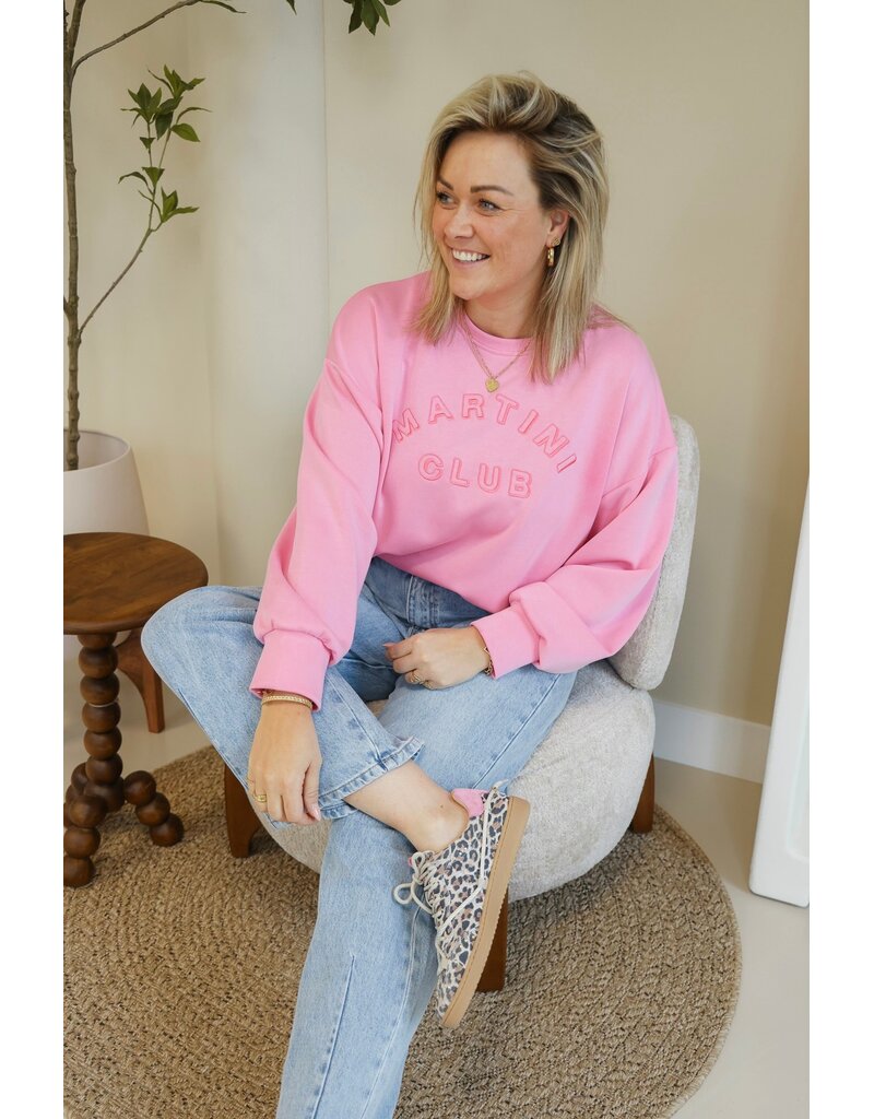 21Jewelz Martini club sweater - roze