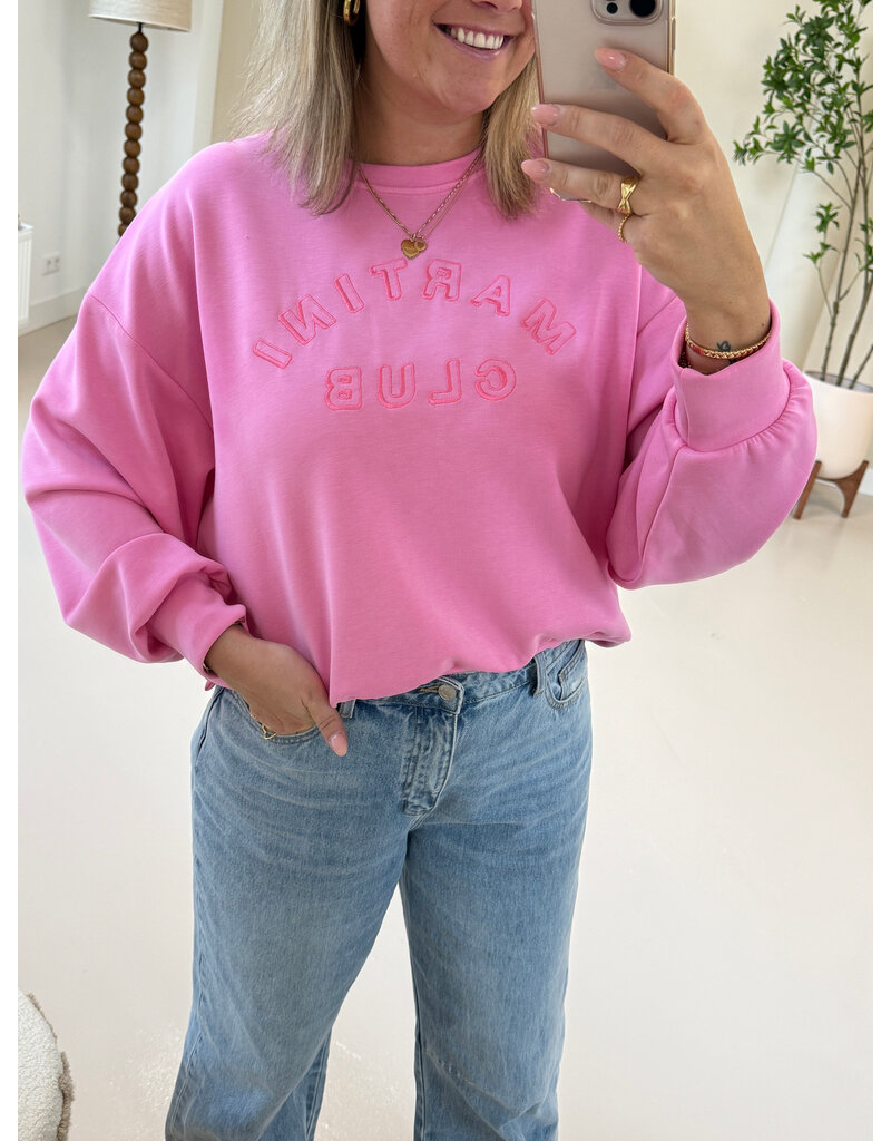 21Jewelz Martini club sweater - roze