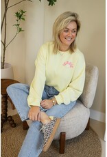 21Jewelz Iconic sweater - geel/roze