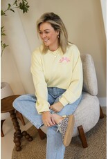 21Jewelz Iconic sweater - geel/roze