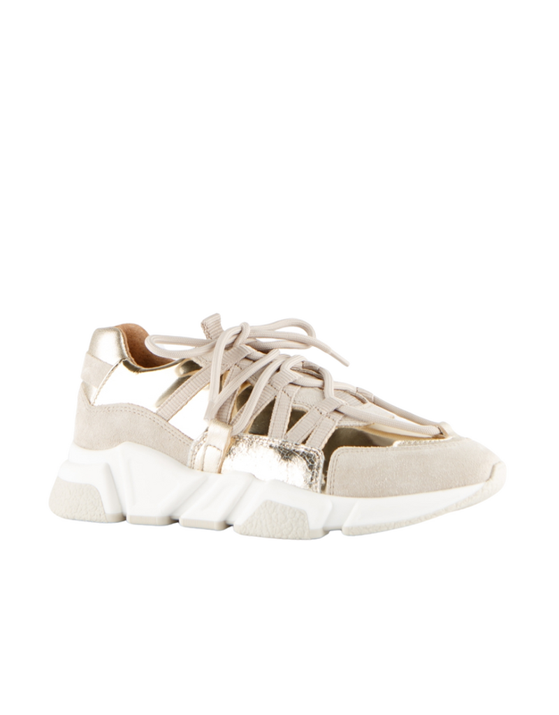 DWRS DWRS | Los Angeles metallic - sand/champagne