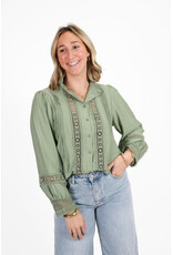 21Jewelz Kanten blouse - mintgroen