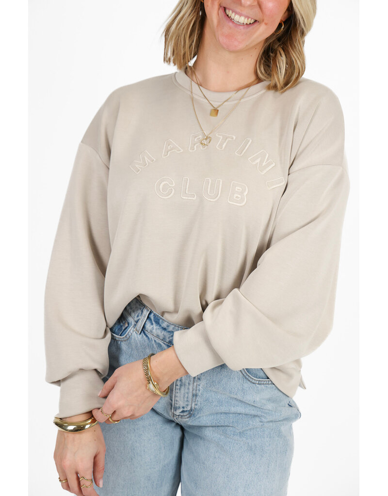 Martini club sweater - beige