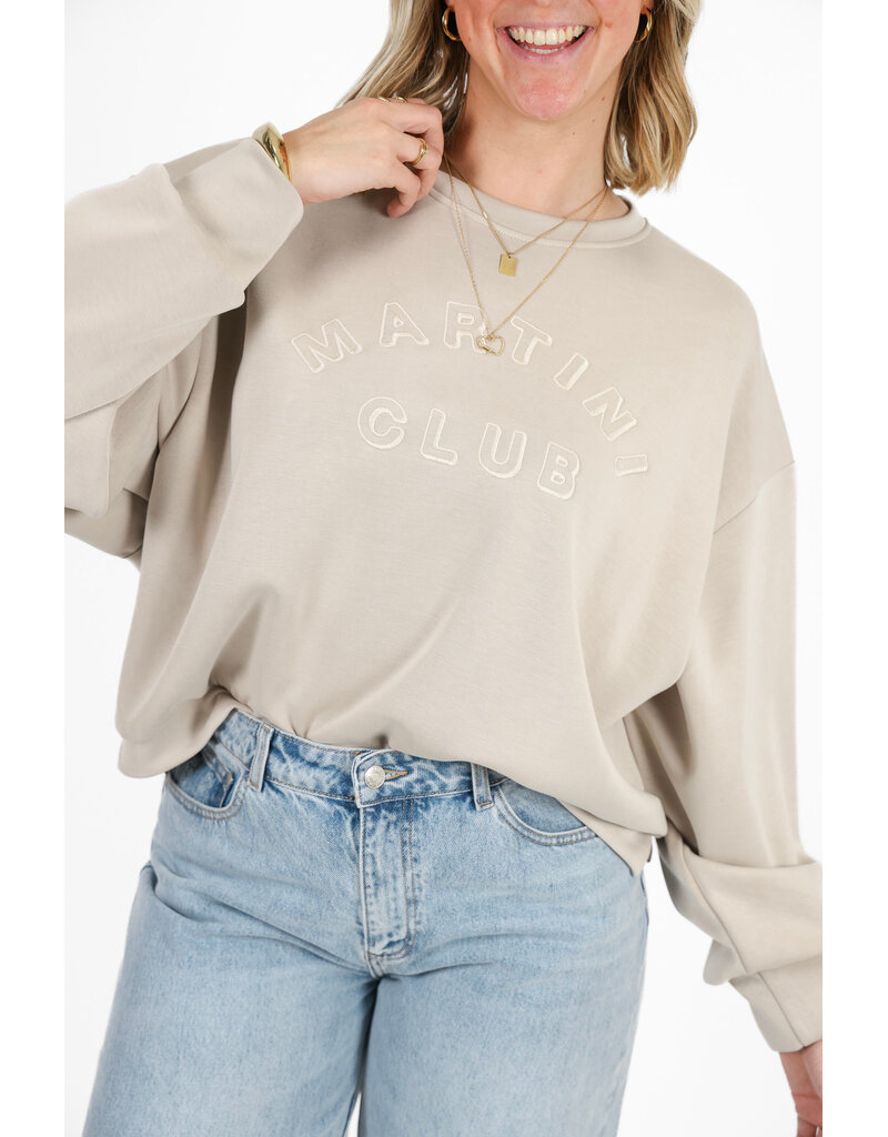 Martini club sweater - beige