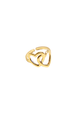 21Jewelz Ring met dubbele hartjes
