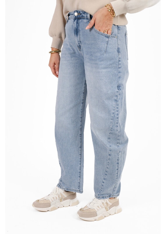 21Jewelz Barrel jeans - lichtblauw