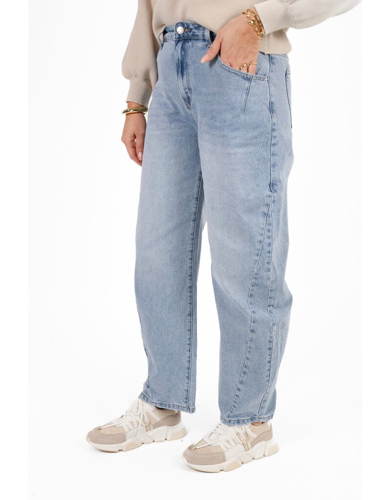 21Jewelz Barrel jeans - lichtblauw