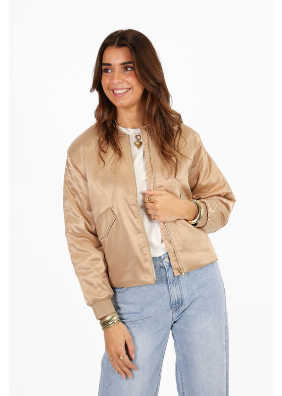 21Jewelz - The Label 21Jewelz | Bomber Myrthe - goud