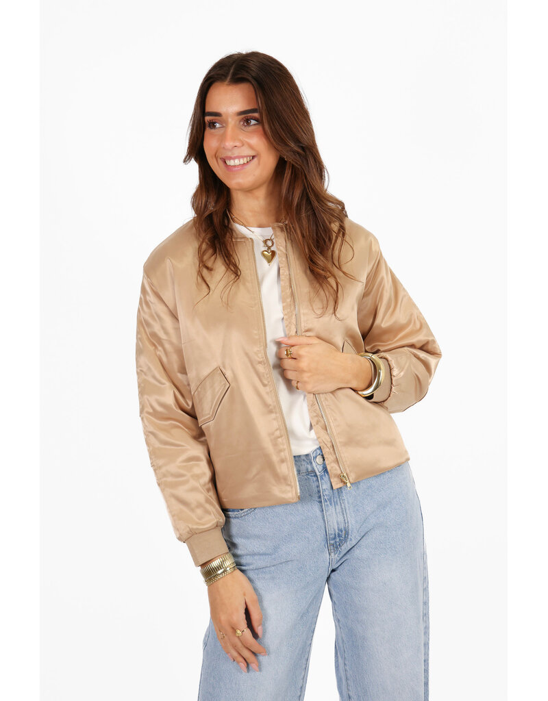 21Jewelz - The Label 21Jewelz | Bomber Myrthe - goud