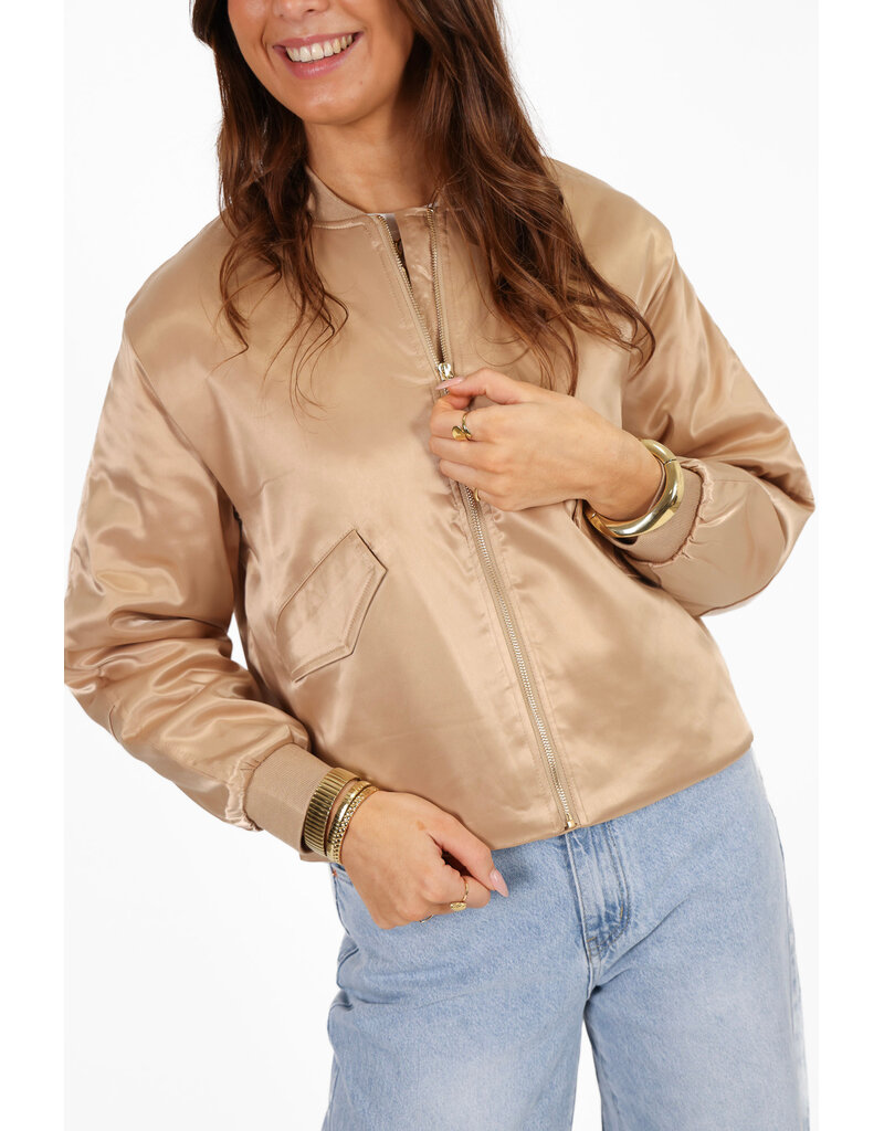 21Jewelz - The Label 21Jewelz | Bomber Myrthe - goud