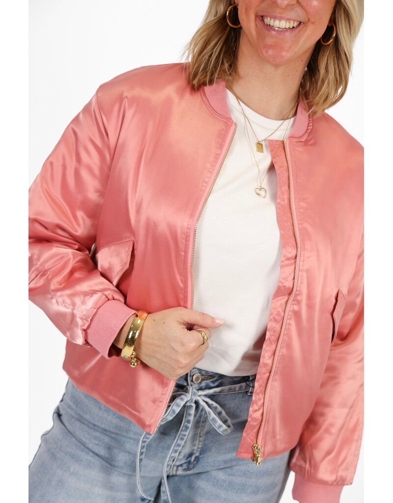 21Jewelz - The Label 21Jewelz | Bomber Myrthe - roze