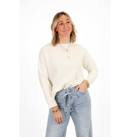 21Jewelz Effen basic sweater - ecru