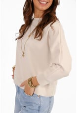 21Jewelz Effen basic sweater - beige