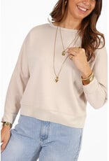 21Jewelz Effen basic sweater - beige