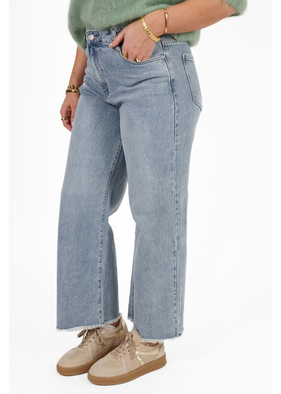 21Jewelz Cropped jeans - lichtblauw