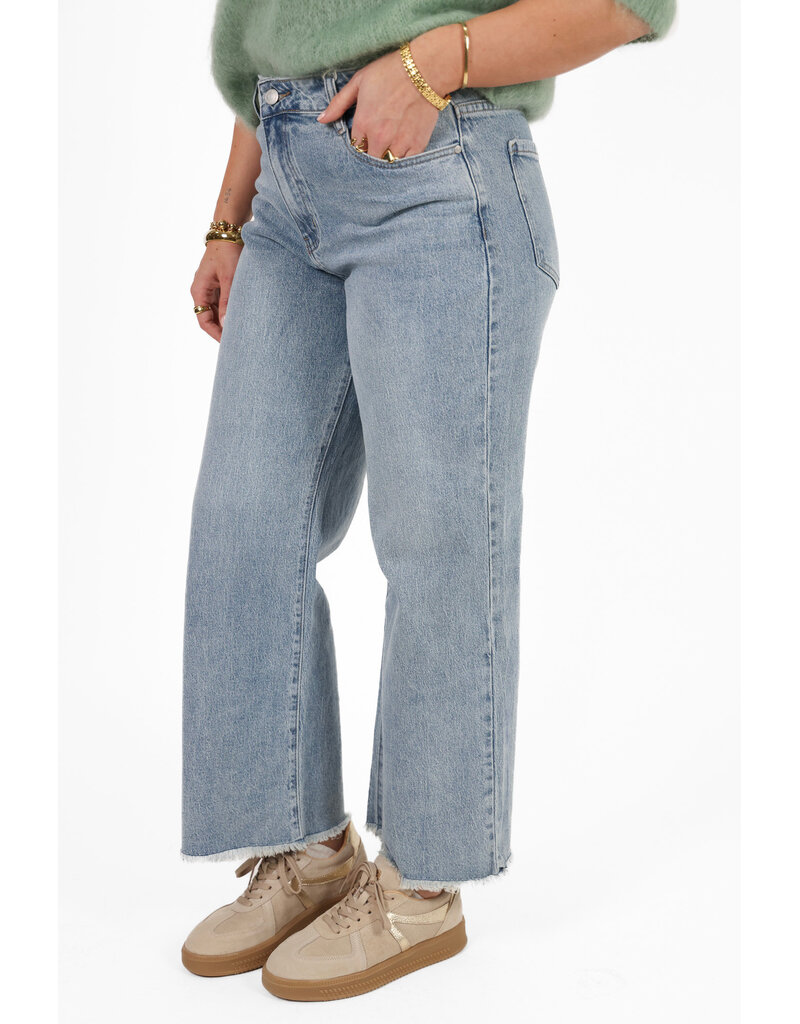 21Jewelz Cropped jeans - lichtblauw