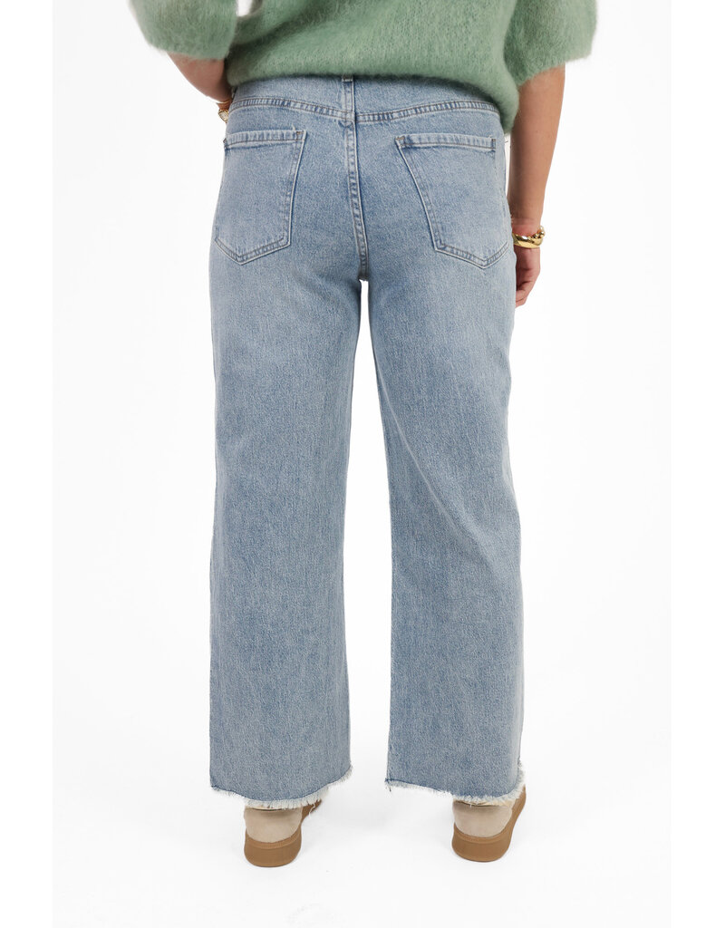 21Jewelz Cropped jeans - lichtblauw