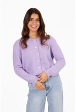 21Jewelz Effen vestje met knopen - lila