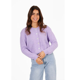 21Jewelz Effen vestje met knopen - lila